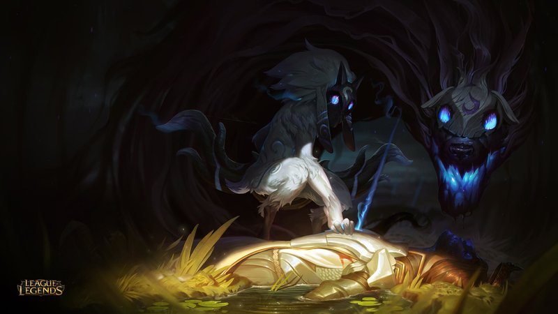 Illustration for article titled League of Legends Champion Impressions: Kindred, The Eternal Hunters